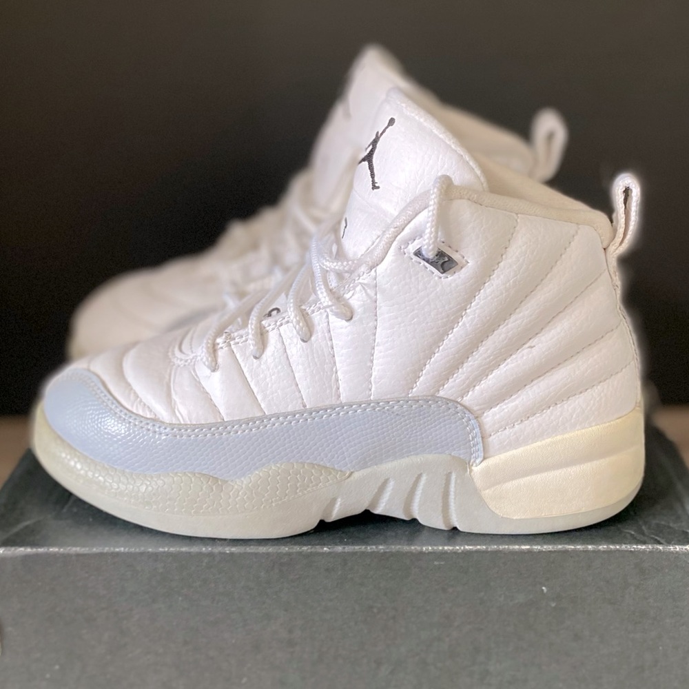 AIR JORDAN 12 RETRO PS 'WHITE WOLF GREY'
